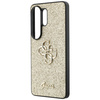 Etui Guess Fixed Glitter Big 4G Metal Logo do Samsung Galaxy S26 Ultra złoty