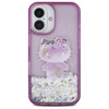 HELLO KITTY ETUI HARDCASE DO IPHONE 16 6.1 LIQUID GLITTER 50TH ROZŚWIETLONY