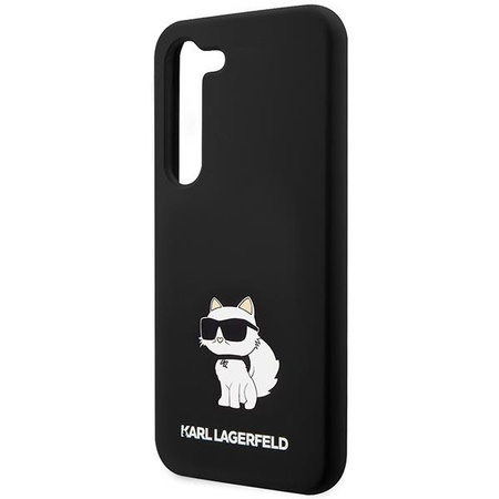Etui Karl Lagerfeld KLHCS23MSNCHBCK S23+ S916 hardcase - czarne Silicone Choupette