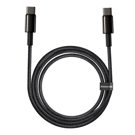 BASEUS KABEL USB-C DO USB-C 100W PD DO TELEFON LAPTOP 2M SZYBKIE ŁADOWANIE