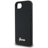 GUESS ETUI POKROWIEC DO IPHONE 16E DO MAGSAFE SILICONE SCRIPT METAL LOGO