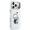 Etui Karl Lagerfeld Karl & Choupette Back MagSafe do iPhone 17 Pro przezroczysty
