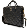 Guess Torba GUCB15ZPSQSSGK 16czarny/black Quilted 4G