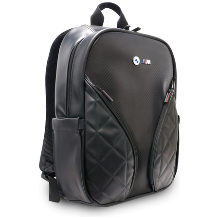 Plecak BMW Carbon Pockets&Metal Logo 16" czarny