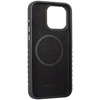 Audi Genuine Leather MagSafe iPhone 15 Pro Max 6.7 czarno-czerwony/black-red hardcase AU-TPUPCMIP15PM-R8/D3-RD
