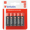 VERBATIM BATERIE ALKALICZNE AA LR6 10SZT DO KAMER DIGITALNYCH I SPRZĘTU