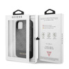 GUESS POKROWIEC HARD CASE DO IPHONE 11 6,1 4G STRIPE COLLECTION SZARY
