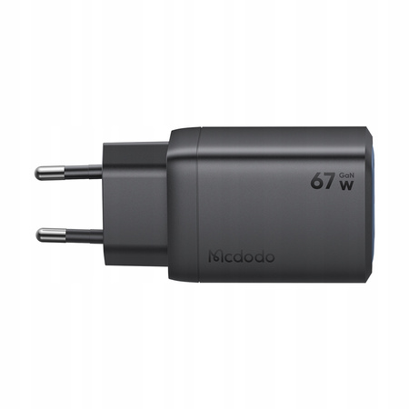MCDODO SZYBKA ŁADOWARKA SIECIOWA ZASILACZ KOSTKA 3X USB-C PD USB-A GAN 67W