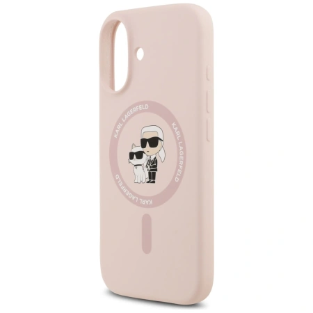 KARL LAGERFELD ETUI SILICONE KARL&CHOUPETTE RING MAGSAFE DO IPHONE 17