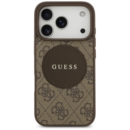 GUESS ETUI 4G CIRCLE CLASSIC LOGO DO IPHONE 17 PRO MAGSAFE CASE LUXURY