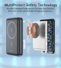 Powerbank Choetech B662 bezprzewodowy MagSafe 5000mAh - czarny