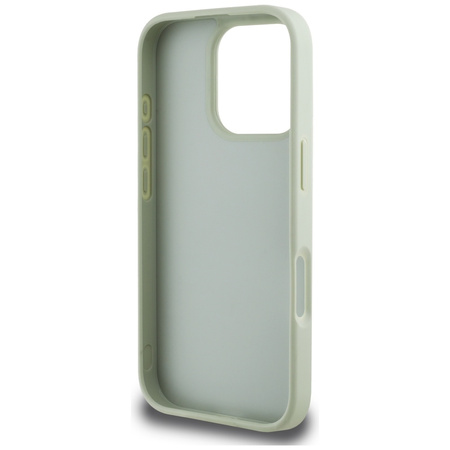 GUESS ETUI POKROWIEC TPU DO IPHONE 16 PRO Z LOGO BIG 4G DESIGN GRANULOWANY