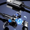 USAMS KABEL MAGNETYCZNY DO LIGHTNING 2.1A 1M DO APPLE IPHONE SZYBKIE