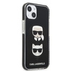 Karl Lagerfeld KLHCP13MTPE2TK iPhone 13 6,1" hardcase czarny/black Karl&Choupette Head