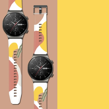 HURTEL STRAP MORO PASEK DO HUAWEI WATCH GT2 PRO SILIKONOWY Z BRANSOLETKĄ