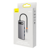 Baseus StarJoy HUB 6w1 USB Typ C - 3x USB / HDMI / RJ45 (1Gbps) / USB Typ C PD szary (WKWG080013)