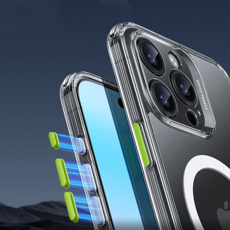 ESR CLASSIC PRO SET HALOLOCK DO MAGSAFE IPHONE 16 PRO MAX OCHRONA NA CAŁOŚĆ