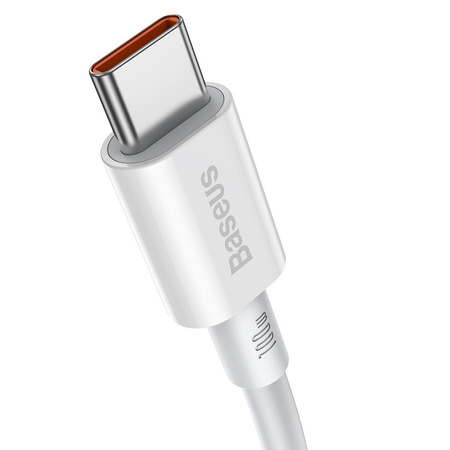 BASEUS KABEL PRZEJŚCIÓWKA USB-C DO USB-C 100W PD DO TELEFONÓW I LAPTOPÓW 1M