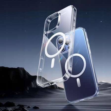 MCDODO ETUI MAGNETYCZNE CLEAR CASE WZMOCNIONE DO MAGSAFE IPHONE 16