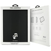Karl Lagerfeld KLFC13RM24SAKCK iPad Air 13 2024/2025 Book Cover czarny/black Saffiano Magnetic Karl &Choupette