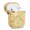 BELINE ETUI POKROWIEC DO AIRPODS 1 2 ZŁOTE DESIGN ELEGANCE WYSOKA OCHRONA