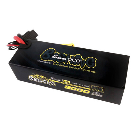 GENS ACE AKUMULATOR 8000MAH 14.8V 100C 4S2P LIPO Z KONEKTOREM DO MODELI RC