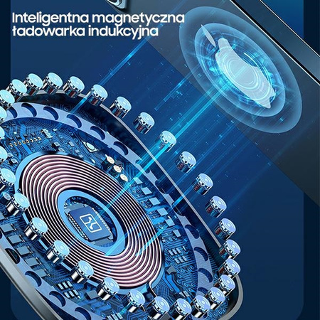 USAMS ŁADOWARKA INDUKCYJNA 15W DO IPHONE 12 SERIES MAGNETICW1 EXTRA-THIN