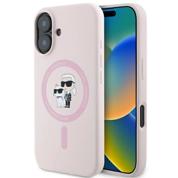 KARL LAGERFELD KLHMP16MSCMKCRHP ETUI DO IPHONE 16 PLUS HARDCASE SILIKON