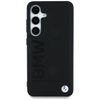 Etui BMW Leather Big Wordmark do Samsung Galaxy S25 czarny