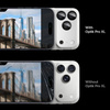 OSŁONA APARATU SPIGEN OPTIK PRO XL GLAS.TR ”EZ FIT” CAMERA PROTECTOR IPHONE 17 PRO SILVER
