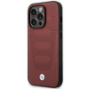 Etui BMW BMHMP14X22RPSR na iPhone 14 Pro Max burgundowy/burgundy Leather Seats Pattern MagSafe