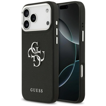 GUESS ETUI GRAINED BIG 4G CLASSIC LOGO DO IPHONE 17 PRO MAX ELEGANCKIE