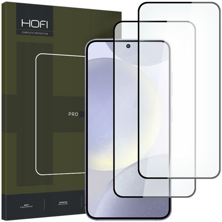 SZKŁO HARTOWANE HOFI GLASS PRO+ 2-PACK GALAXY S24 BLACK
