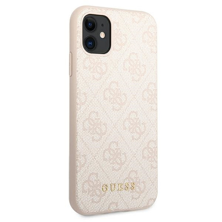 GUESS ETUI HARD CASE DO IPHONE 11 6,1 XR 4G CHARMS COLLECTION Z LOGO ZŁOTYM