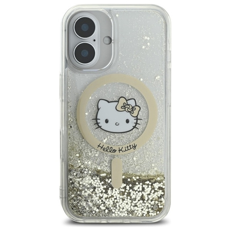 HELLO KITTY ETUI DO IPHONE 16 6.1 HARDCASE LIQUID GLITTER FEVER DO MAGSAFE