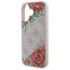 GUESS ETUI HARDCASE CASE DO MAGSAFE IPHONE 16 6 1 POKROWIEC RÓŻOWY FLOWERS