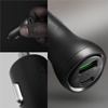 SPIGEN STEADIBOOST F31QC 2-PORT CAR CHARGER PD27W/QC3.0 BLACK