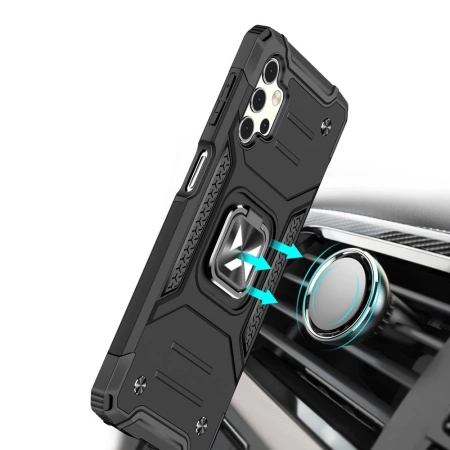 WOZINSKY ETUI RING ARMOR Z MAGNETYCZNYM UCHWYTEM DO SAMSUNG GALAXY A32 5G