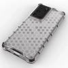 HURTEL HONEYCOMB ETUI PANCERNE DO SAMSUNG GALAXY S22 ULTRA Z ŻELOWĄ RAMKĄ