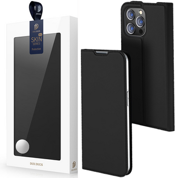 Dux Ducis Skin Pro kabura etui pokrowiec z klapką iPhone 14 Pro czarny