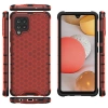 HURTEL HONEYCOMB POKROWIEC PANCERNY DO SAMSUNG GALAXY A42 5G Z ŻELOWĄ RAMKĄ