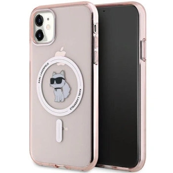 KARL LAGERFELD POKROWIEC HARDCASE DO IPHONE 11 6.1 Xr CHOUPETTE DO MAGSAFE