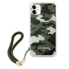 Guess GUHCN61KSARKA iPhone 11 6,1" / Xr zielony/khaki hardcase Camo Collection