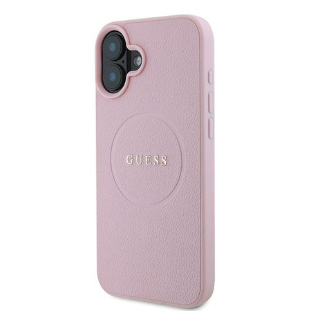 GUESS ETUI HARDCASE DO IPHONE 16 PLUS 6.7 DO MAGSAFE GRINDED RING POKROWIEC