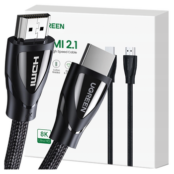 UGREEN KABEL HDMI 2.1 3M DO TELEWIZORA MONITORA 8K 4K 120HZ SZYBKI TRANSFER