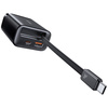 USAMS ŁADOWARKA 30W DO TELEFONÓW 1X USB-C 1X USB-A Z KABLEM SZYBKIE