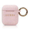 GUESS ETUI DO AIRPODS 1/2 POKROWIEC SILIKONOWY Z KOLEKCJI GLITTER