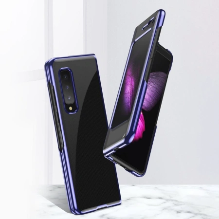 HURTEL ETUI HARD CASE POKROWIEC Z METALICZNĄ RAMKĄ DO SAMSUNG GALAXY FOLD