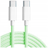 CO2 ŁADOWARKA KABEL USB-C SZYBKIE ŁADOWANIE USB TYP C DO IPHONE 15 1M ŻÓŁTY