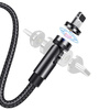 USAMS KABEL MAGNETYCZNY DO LIGHTNING 2.1A 1M DO APPLE IPHONE SZYBKIE